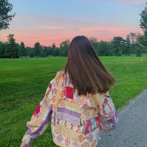 Urban outfitters patchwork sweater